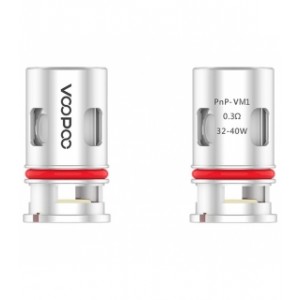 Voopoo PnP VM1 0.3 ohm Coil ΑΝΤΙΣΤΑΣΕΙΣ