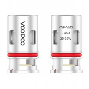 Voopoo PnP VM3 0.45 ohm Coil ΑΝΤΙΣΤΑΣΕΙΣ