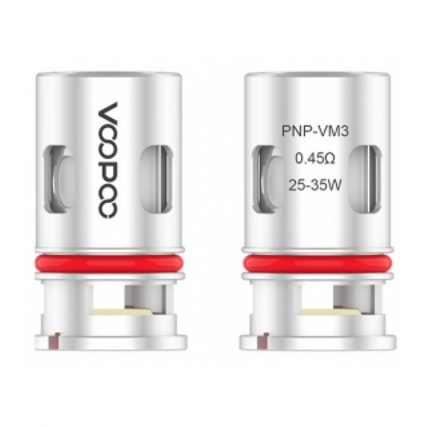 Voopoo PnP VM3 0.45 ohm Coil ΑΝΤΙΣΤΑΣΕΙΣ