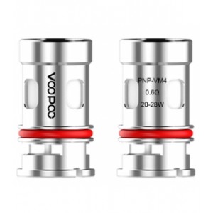 Voopoo PnP VM4 0.6 ohm Coil ΑΝΤΙΣΤΑΣΕΙΣ