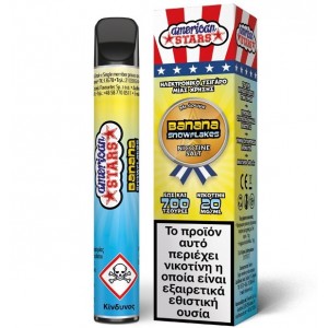 American Stars Banana Snowflakes Disposable 2ml