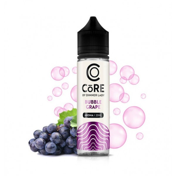 Dinner Lady Core Bubble Grape Flavour Shot 60ml