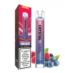 Crystal Bar Blueberry Raspberries 2ml 20mg