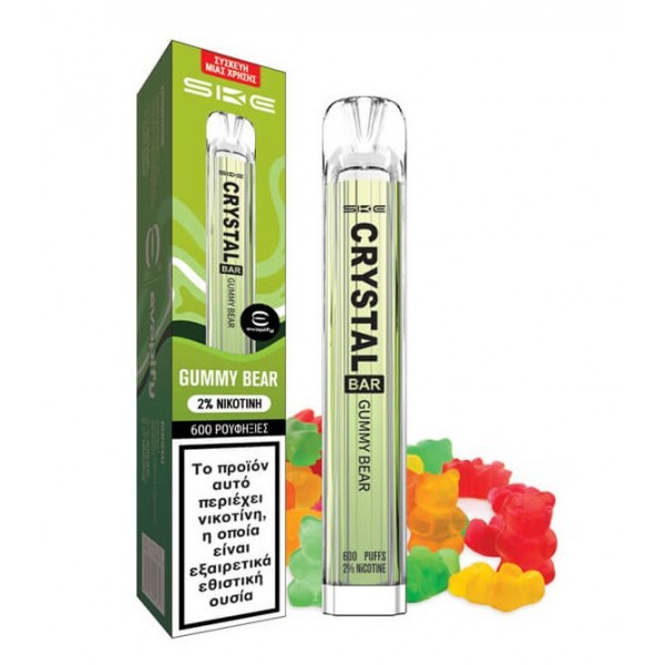 Crystal Bar Gummy Bear 2ml 20mg