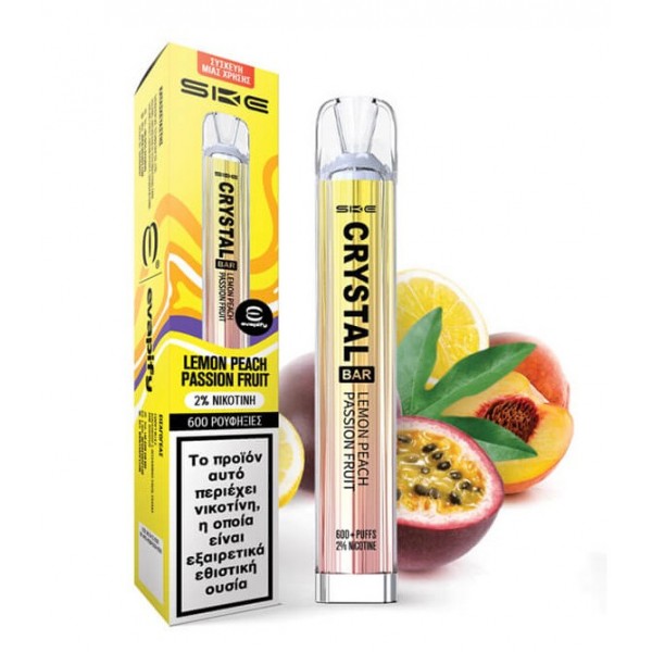 Crystal Bar Lemon Peach Passion Fruit 2ml 20mg