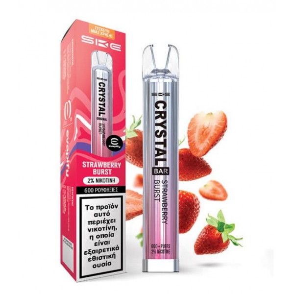 Crystal Bar Strawberry Burst 2ml 20mg