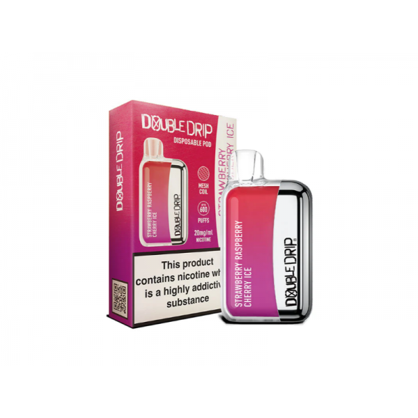 Double Drip Strawberry Raspberry Cherry Ice 2ml 20mg
