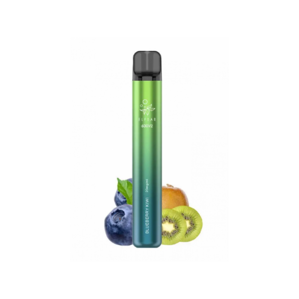 ELF BAR EB 600V2 20mg 2ml Blueberry Kiwi