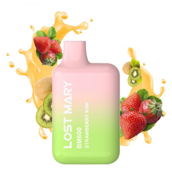 LOST MARY BM600 20mg 2ml Strawberry Kiwi DISPOSABLE (μίας χρήσης)