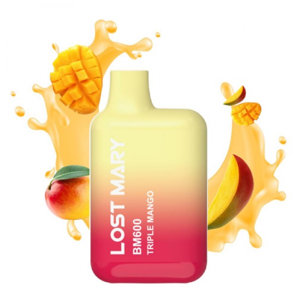 LOST MARY BM600 20mg 2ml Triple Mango DISPOSABLE (μίας χρήσης)