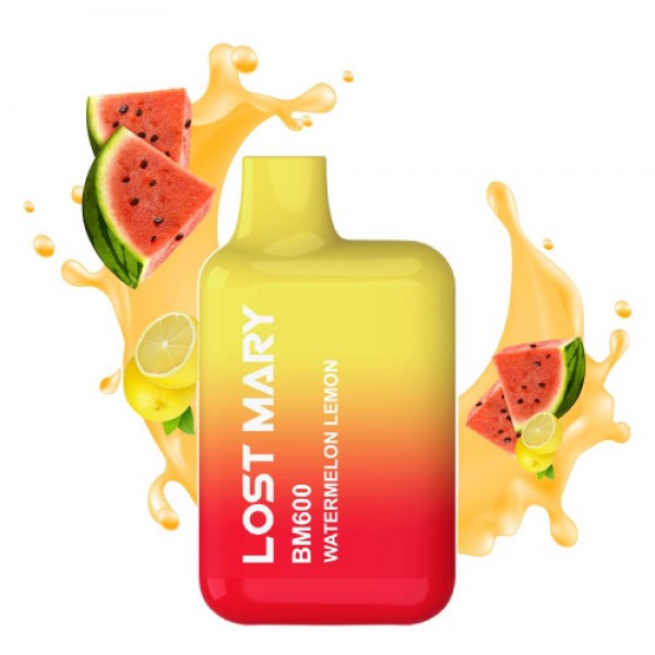 LOST MARY BM600 20mg 2ml Watermelon Lemon DISPOSABLE (μίας χρήσης)