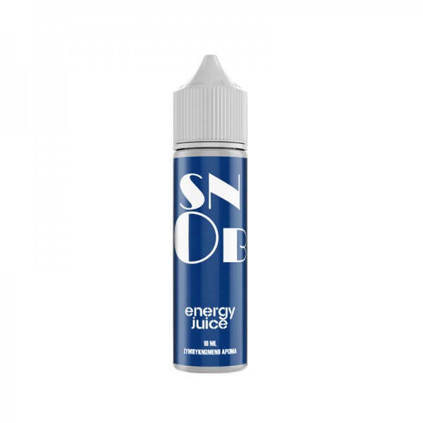 Snob Energy Juice 10-60ml FLAVORSHOT