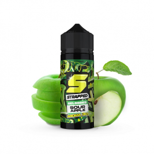 Strapped Reloaded Sour Apple Flavour Shot 120ml
