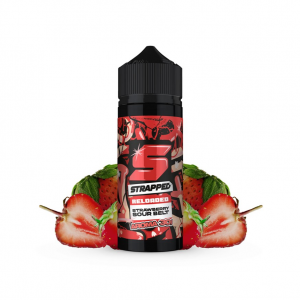 Strapped Reloaded Strawberry Sour Belt Flavour Shot 120ml