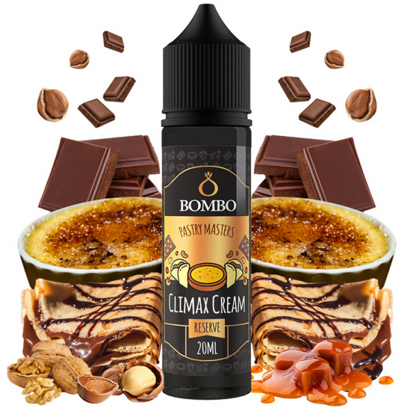 Bombo Pastry Masters Climax Cream 20ml/60ml Flavorshot FLAVORSHOT