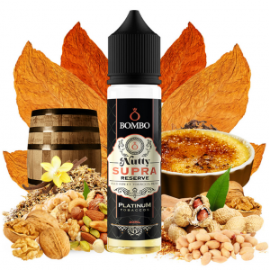 Bombo Platinum Tobaccos Nutty Supra Reserve 20ml/60ml Flavorshot
