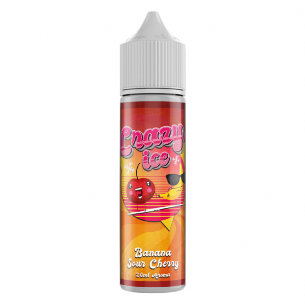 Crazy Ice Banana Sour Cherry Flavour Shot 60ml FLAVORSHOT
