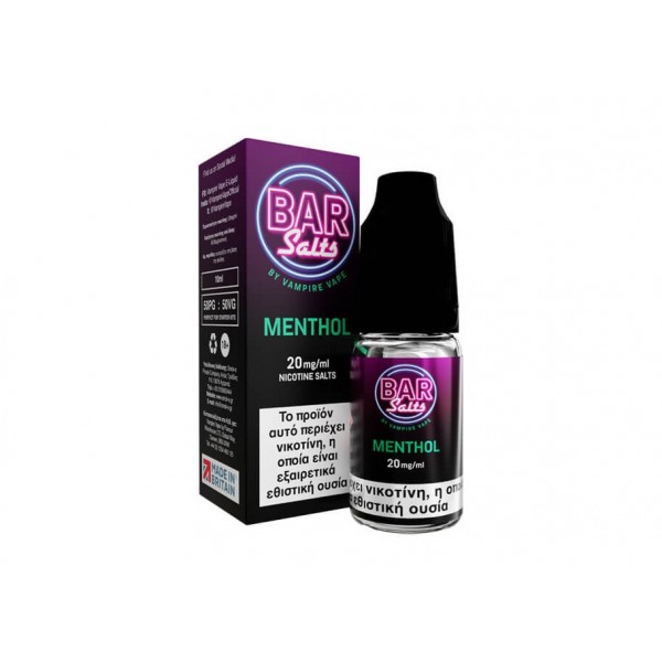 Vampire Vape Bar Salts Menthol 20mg 10ml