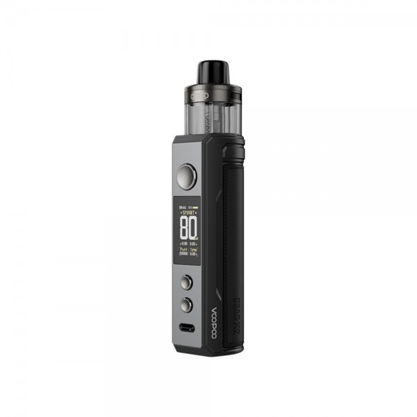 VooPoo Drag X2 Pod Kit 80W 5ml Gray Metal ΗΛΕΚΤΡΟΝΙΚΑ ΤΣΙΓΑΡΑ