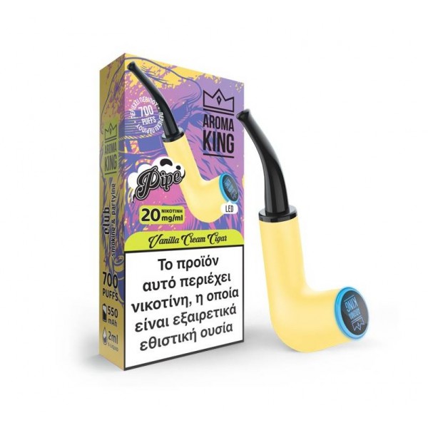 Pipe Vanilla Cream Cigar 2ml 20mg ΗΛΕΚΤΡΟΝΙΚΑ ΤΣΙΓΑΡΑ