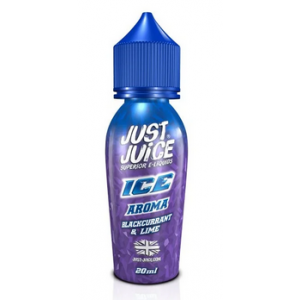 Just Juice Ice Blackcurrant & Lime Flavour Shot 60ml FLAVORSHOT