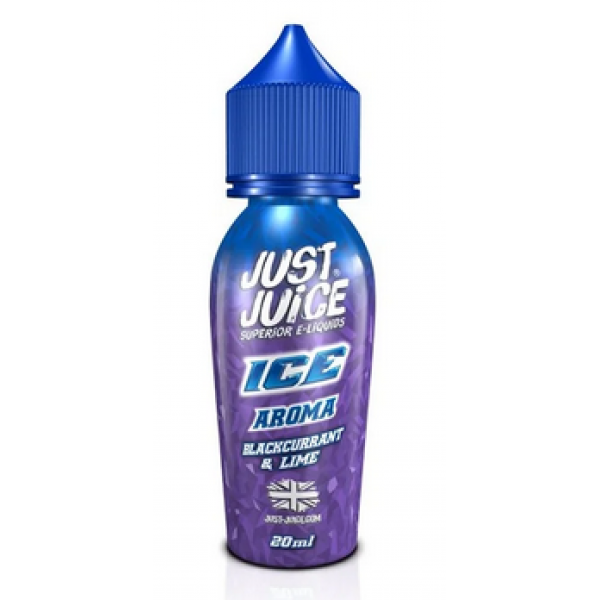 Just Juice Ice Blackcurrant & Lime Flavour Shot 60ml FLAVORSHOT
