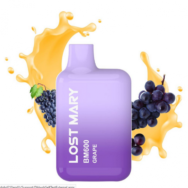 LOST MARY BM600 20mg 2ml GRAPE DISPOSABLE (μίας χρήσης)