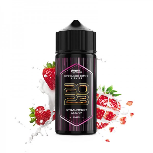 2023 Strawberry Cream Flavour Shot 120ml FLAVORSHOT