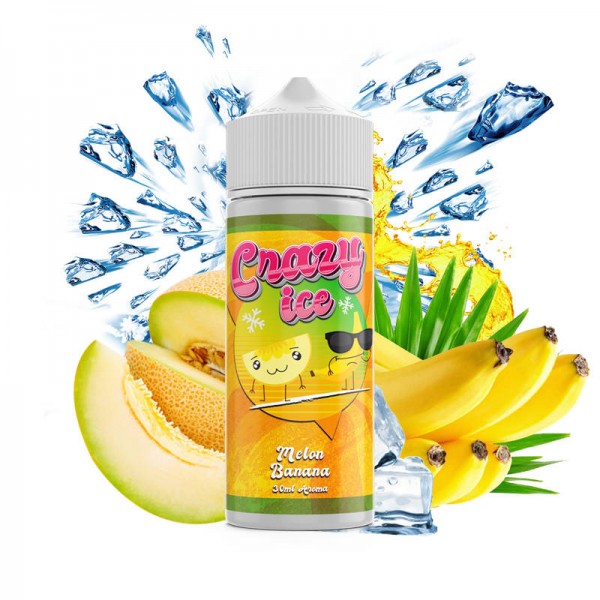 Crazy Ice Melon Banana Flavour Shot 120ml FLAVORSHOT