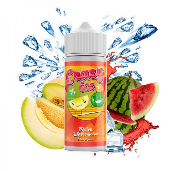Crazy Ice Melon Watermelon Flavour Shot 120ml FLAVORSHOT