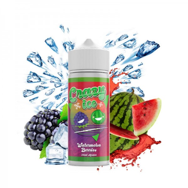 Crazy Ice Watermelon Berries Flavour Shot 120ml FLAVORSHOT