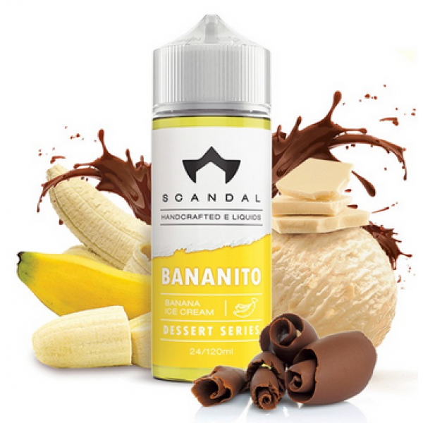Scandal Bananito Flavour Shot 24/120ml FLAVORSHOT