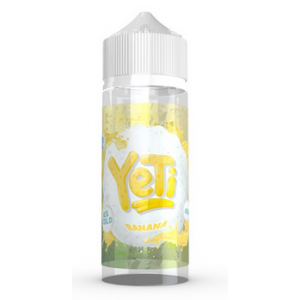 Yeti Iced Flavour Shot Banana 120ml YETI