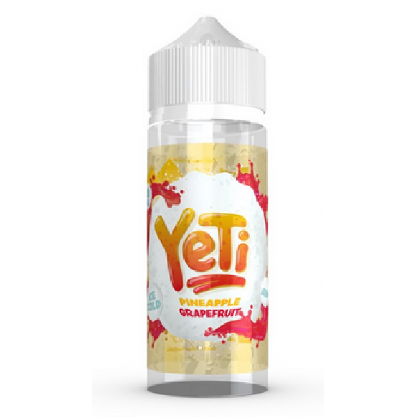 Yeti Iced Flavour Shot Pineapple Grapefruit 120ml YETI