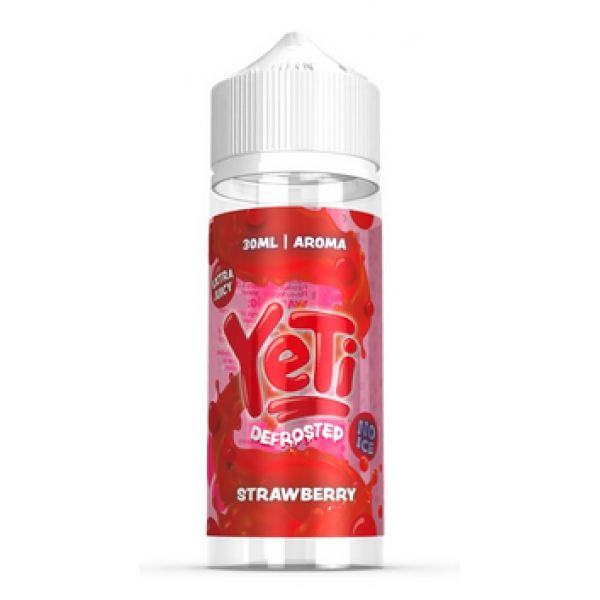 Yeti Defrosted Flavour Shot Strawberry 120ml YETI