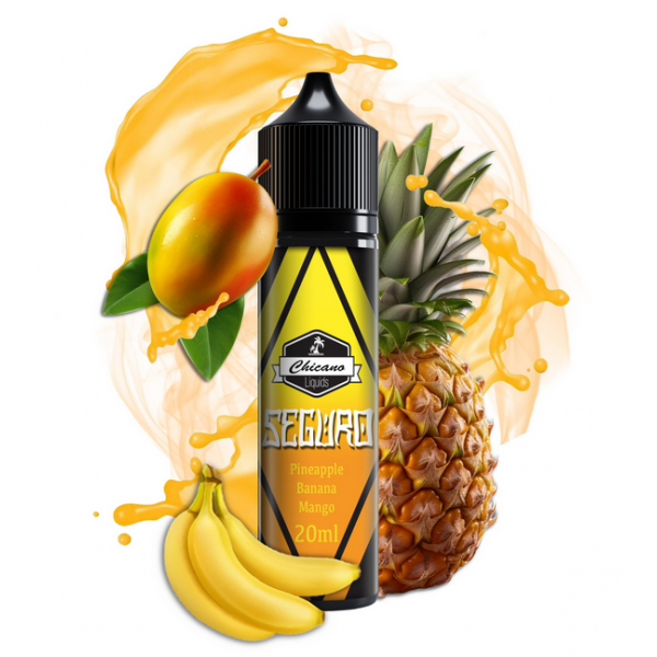 SEGURO – PINEAPPLE BANANA MANGO 20/60ml FLAVORSHOT
