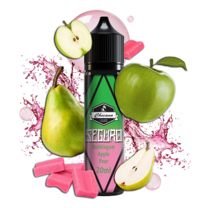 SEGURO – BUBBLEGUM APPLE PEAR 20/60ml FLAVORSHOT