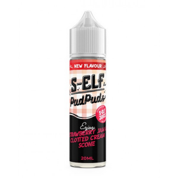 S-Elf Juice Pud Puds Strawberry Jam & Clotted Cream Scone Flavour Shot 60ml FLAVORSHOT