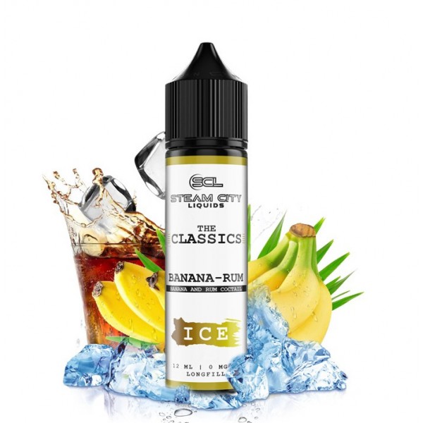 Steam City Banana Rum ice 60ml FLAVORSHOT