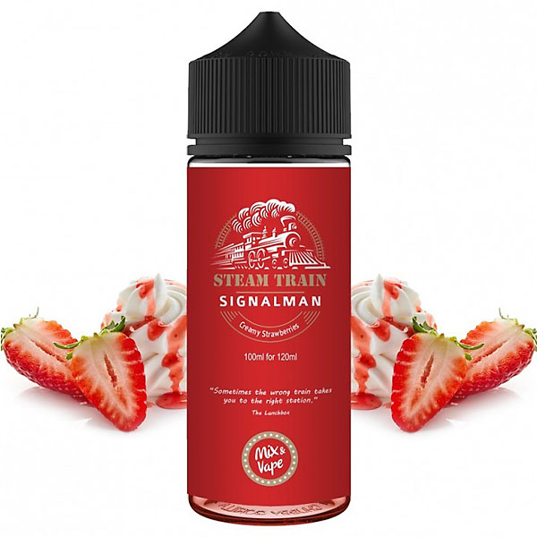Υγρο Αναπληρωσης - Steam Train - SIGNALMAN - 120ml FLAVORSHOT