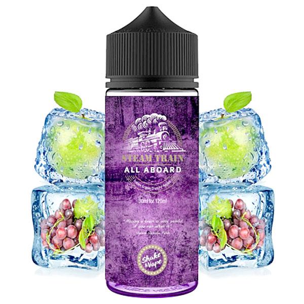 Steam Train - ALL ABOARD - 120ml FLAVORSHOT